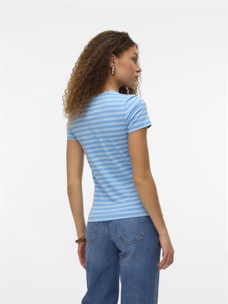 VMLOTTE SS TOP BOX JRS GA azure blue