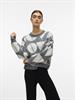 VMLOVE LS O-NECK PULLOVER BOO medium grey melange