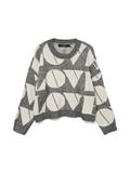 VMLOVE LS O-NECK PULLOVER BOO medium grey melange
