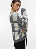 VMLOVE LS O-NECK PULLOVER BOO medium grey melange