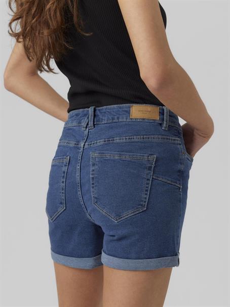 VMLUNA MR FOLD SHORTS MIX GA NOOS medium blue denim