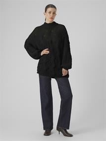 VMMADDY LS HIGHNECK PULLOVER GA black