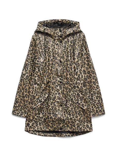 VMMALOU COATED PRINTED JACKET NOOS irish cream