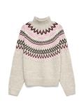 VMMAPLE LS HIGHNECK PULLOVER BF birch