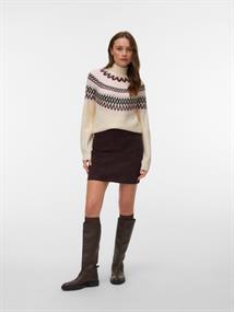 VMMAPLE LS HIGHNECK PULLOVER BF birch