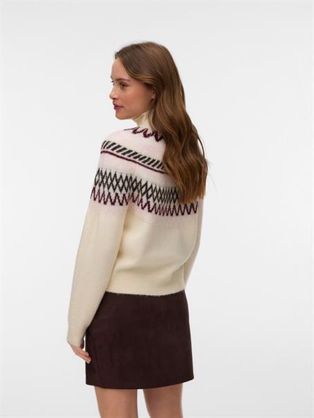 VMMAPLE LS HIGHNECK PULLOVER BF birch
