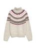 VMMAPLE LS HIGHNECK PULLOVER BF birch
