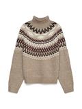 VMMAPLE LS HIGHNECK PULLOVER BF moon rock
