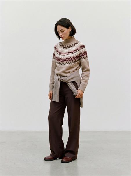 VMMAPLE LS HIGHNECK PULLOVER BF moon rock
