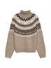 VMMAPLE LS HIGHNECK PULLOVER BF moon rock