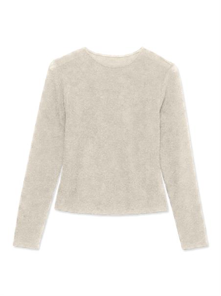 VMMATHILDE LS O-NECK TOP JRS birch