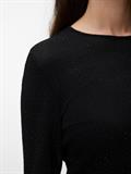 VMMATHILDE LS O-NECK TOP JRS black