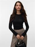 VMMATHILDE LS O-NECK TOP JRS black