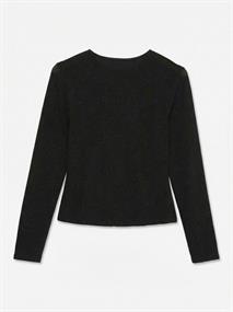 VMMATHILDE LS O-NECK TOP JRS black