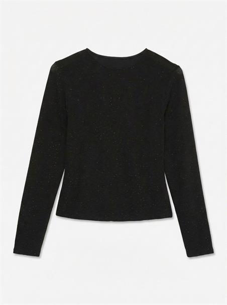 VMMATHILDE LS O-NECK TOP JRS black