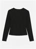 VMMATHILDE LS O-NECK TOP JRS black