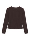 VMMATHILDE LS O-NECK TOP JRS chocolate torte