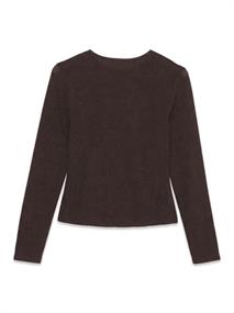 VMMATHILDE LS O-NECK TOP JRS chocolate torte