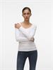 VMMAXI MY LS SOFT LONG U-NECK NOOS bright white
