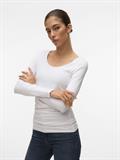 VMMAXI MY LS SOFT LONG U-NECK NOOS bright white