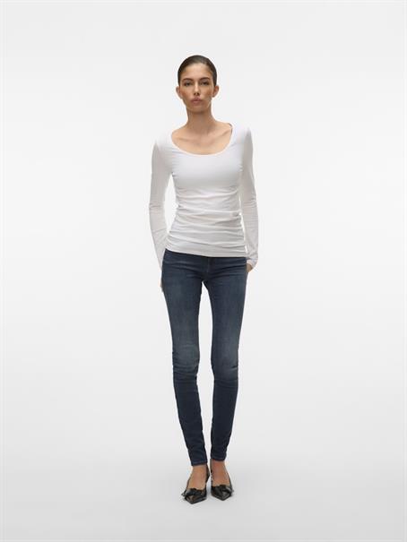 VMMAXI MY LS SOFT LONG U-NECK NOOS bright white
