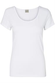 VMMAXI MY SOFT SS U-NECK NOOS bright white