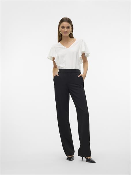 VMMAYA MW STRAIGHT SOLID PANT NOOS black