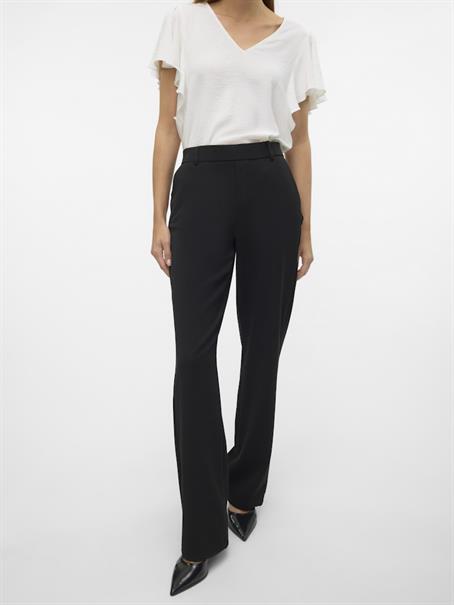 VMMAYA MW STRAIGHT SOLID PANT NOOS black