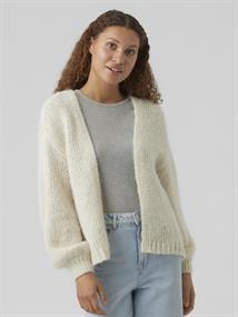VMMAYBE LS OPEN CARDIGAN NOOS birch