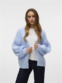 VMMAYBE LS OPEN CARDIGAN NOOS cashmere blue