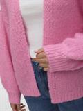 VMMAYBE LS OPEN CARDIGAN NOOS pink cosmos