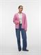 VMMAYBE LS OPEN CARDIGAN NOOS pink cosmos