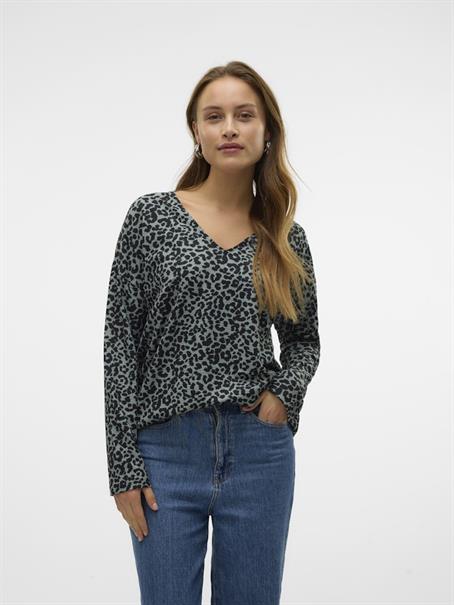 VMMERVE LS 2-WAY LOOSE TOP JRS BOO chinois green