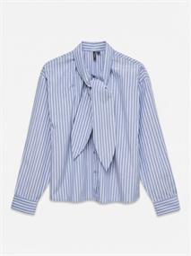 VMMILENA LS TIE SHIRT WVN EXP china blue