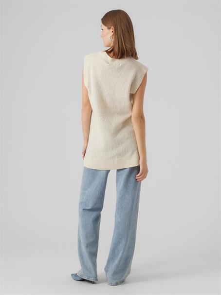VMMILI SL V-NECK VEST GA BOO birch