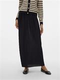VMMILLE PLISSE MAXI SKIRT GA JRS black