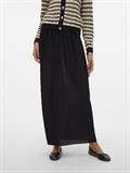 VMMILLE PLISSE MAXI SKIRT GA JRS black