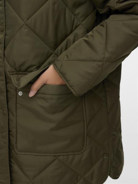 VMMILLIE TESSA COAT grape leaf
