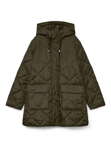 VMMILLIE TESSA COAT NOOS grape leaf