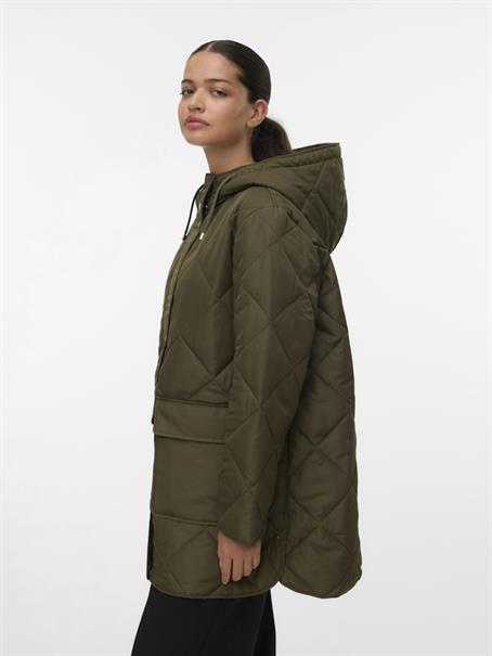 VMMILLIE TESSA COAT NOOS grape leaf