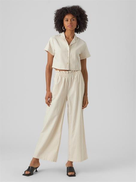 VMMINASAIY HR WIDE PANT oatmeal
