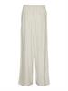 VMMINDY MW WIDE PINSTRIPE LINEN PANT oatmeal