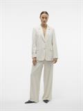 VMMINDY MW WIDE PINSTRIPE LINEN PANT oatmeal