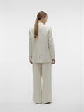 VMMINDY MW WIDE PINSTRIPE LINEN PANT oatmeal