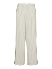 VMMINDY MW WIDE PINSTRIPE LINEN PANT oatmeal