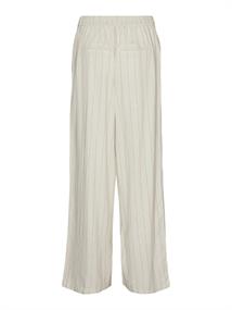 VMMINDY MW WIDE PINSTRIPE LINEN PANT oatmeal
