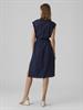 VMMYMILO SL CALF SHIRT DRESS WVN GA navy blazer