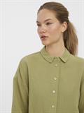VMNATALI 3/4 CROP SHIRT WVN sage