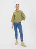 VMNATALI 3/4 CROP SHIRT WVN sage