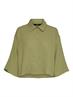 VMNATALI 3/4 CROP SHIRT WVN sage